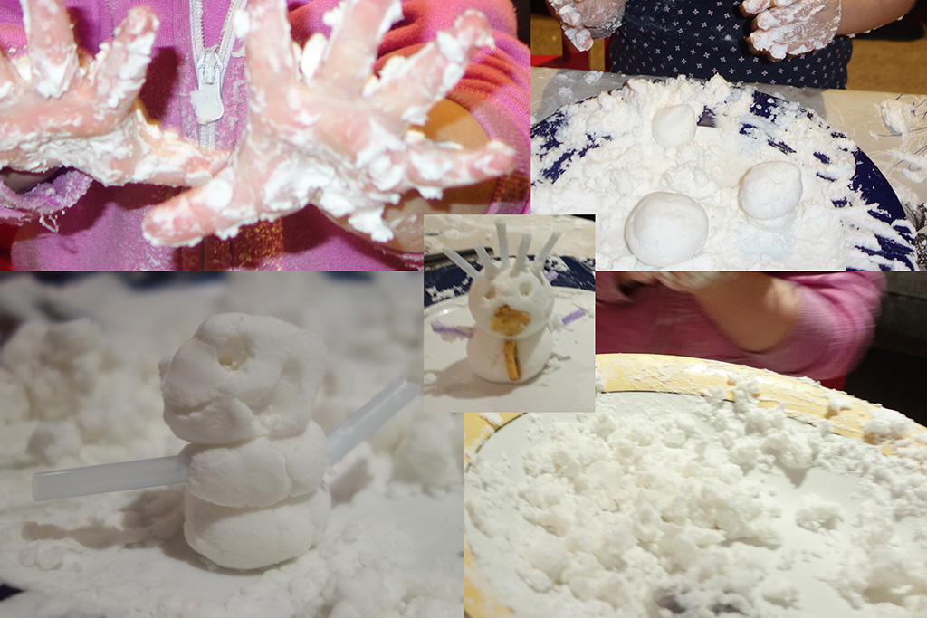 How to Make and Play with FAKE SNOW